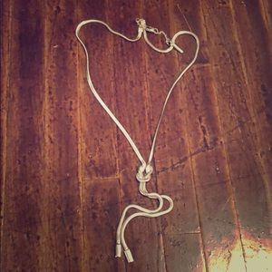 Silver necklace